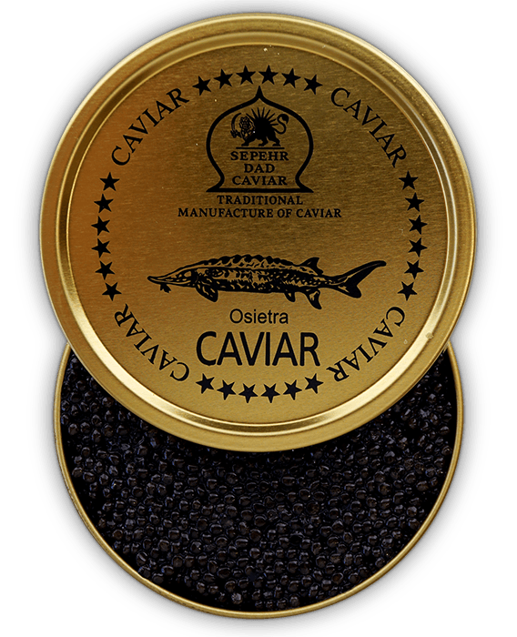 Caviar Dose Aufdruck Bedruckt